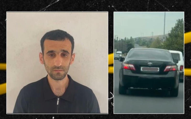 Narkotik təsiri altında avtomobil idarə edən sürücü həbs olundu