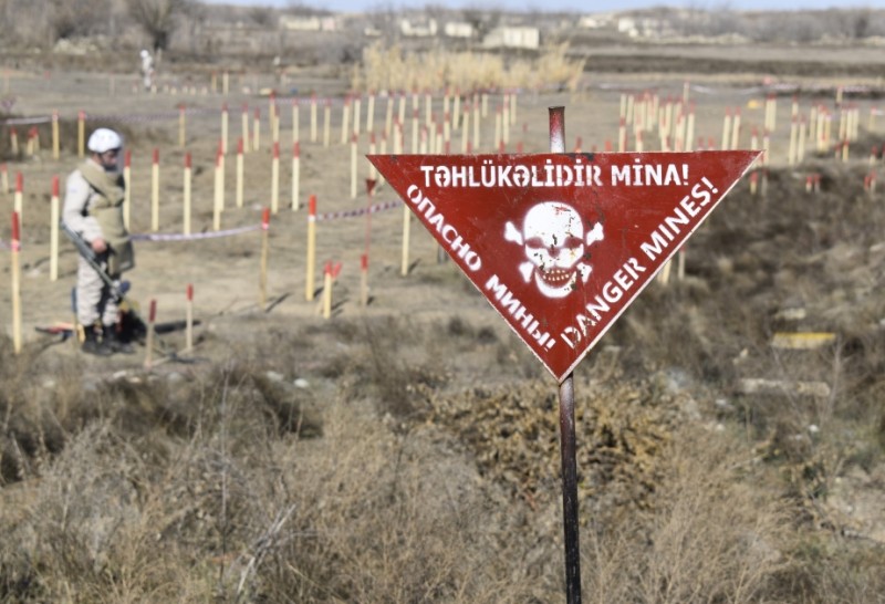 Ötən həftə 1362.7 ha ərazi minalardan təmizlənib
