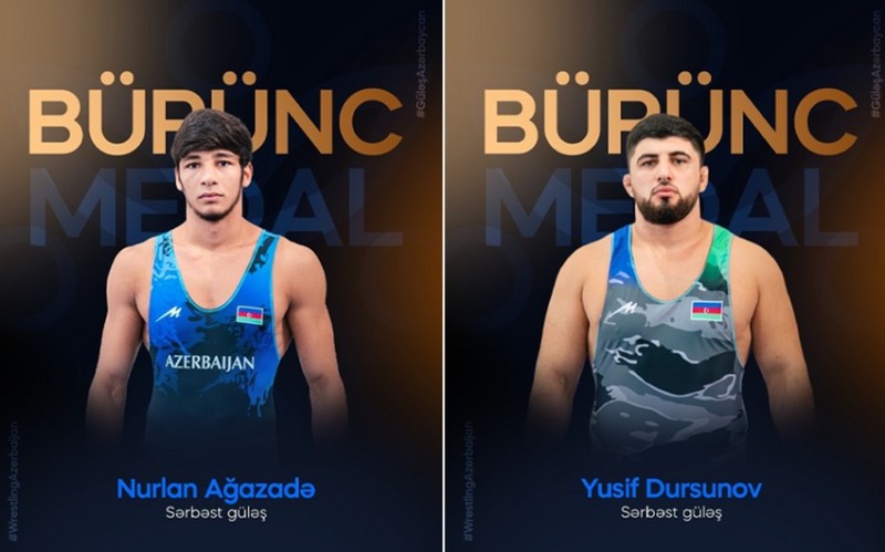 Azərbaycanın iki güləşçisi dünya çempionatında bürünc medal qazanıb
