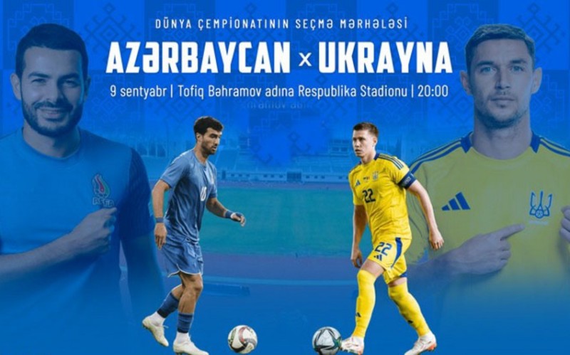 Azərbaycan - Ukrayna oyununun biletləri satışda