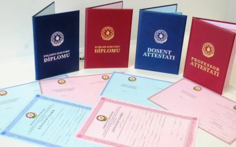 31 nəfərə elmi dərəcə və dosent adının verilməsinə imtina edilib