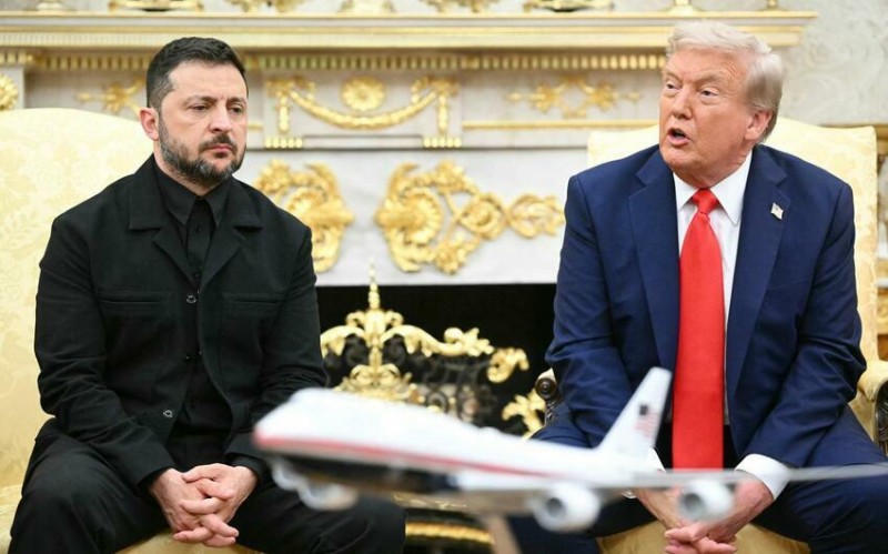 Tramp: Zelenski çox yaxşı görünürdü