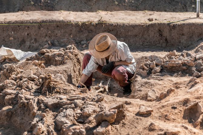 Şimali Osetiyada Bizans dövrünə aid xəzinə tapıldı