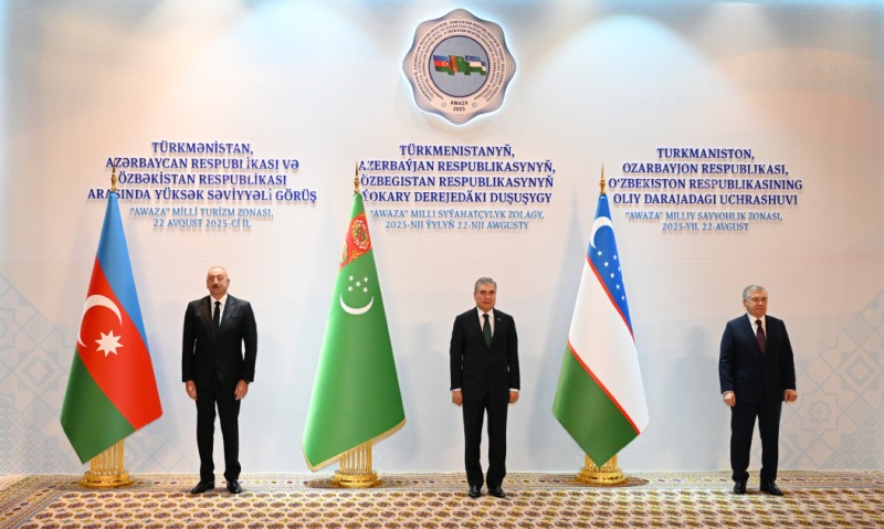 Türkmənistan, Azərbaycan və Özbəkistan arasında yüksəksəviyyəli görüş keçirilib - YENİLƏNİB