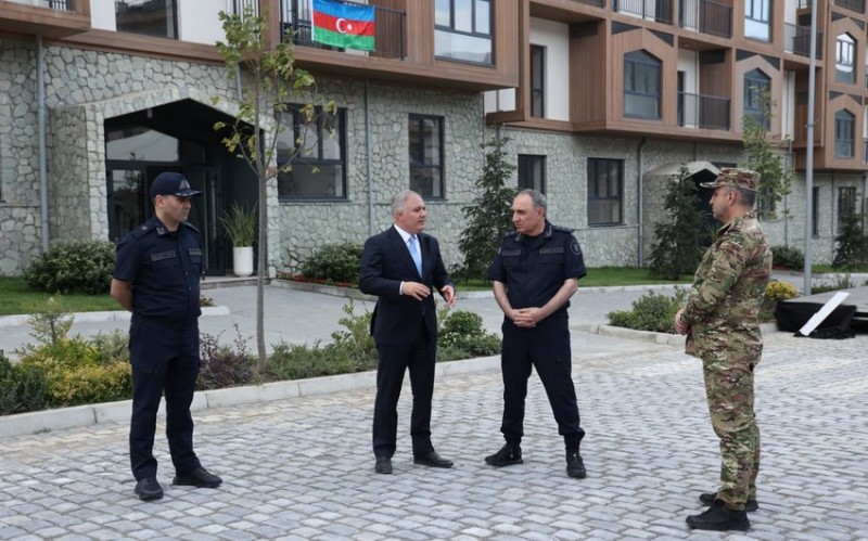 Kamran Əliyev Laçın, Qubadlı, Cəbrayıl və Kəlbəcərdə olub