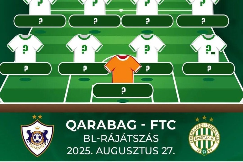 Qarabağla oyuna saatlar qalmış Ferentsvaroşdan maraqlı addım - FOTO