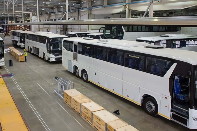 Azərbaycanda avtobus istehsalı son 5 ildə 60 dəfə artıb