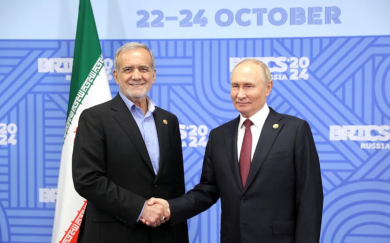 Putin Pezeşkianla görüşəcək