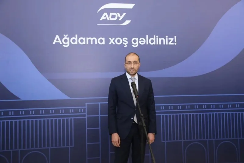 ADY rəsmisi: "Ağdama qatarla sərnişin daşınması bu şəhərdə yeni həyatın göstəricisidir"
