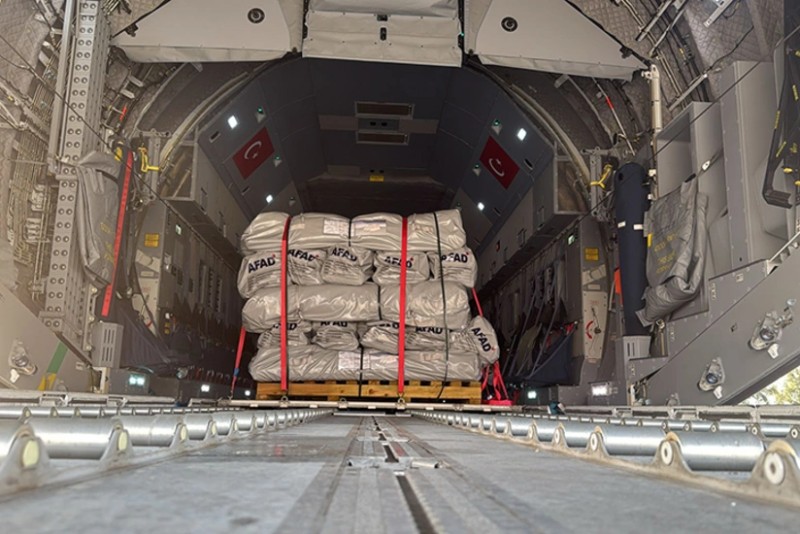 Türkiyə Əfqanıstana 25 ton humanitar yardım göndərib