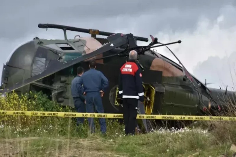 Türkiyədə helikopter qəzası - pilot öldü
