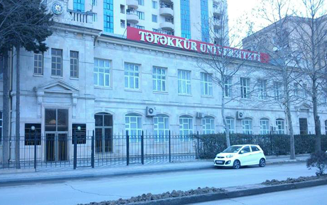 Təfəkkür Universitetinin binası bu məhkəməyə verildi