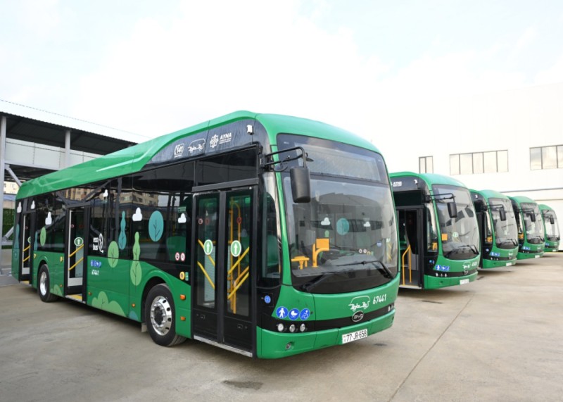 Azərbaycanda bəzi elektrik mühərriki ilə işləyən avtobuslar idxal gömrük rüsumundan azad edilib