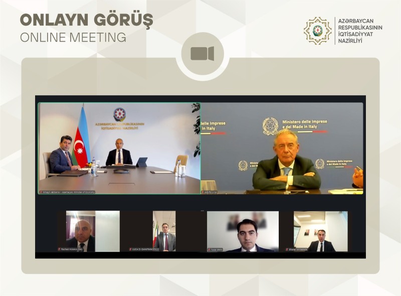 İtaliya ilə iqtisadi əməkdaşlığn genişləndirilməsi müzakirə olunub