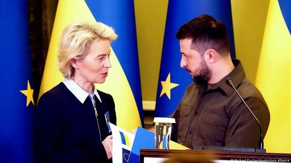 Zelenski və Leyen Rusiyaya sanksiyaları müzakirə etdi