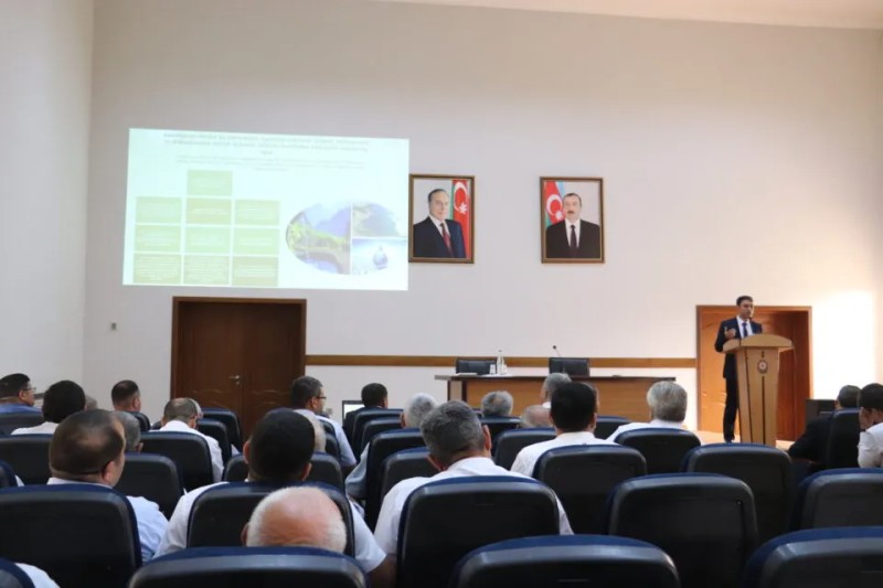 Kürdəmirdə su ehtiyatlarının qorunması ilə bağlı tədbir keçirildi - FOTO