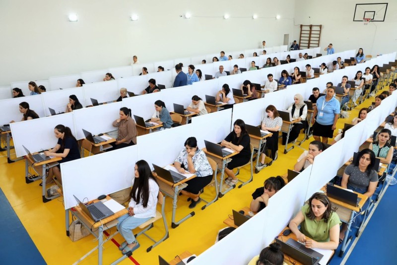 Müəllimlərin sertifikatlaşdırılması prosesində birinci mərhələ yekunlaşıb