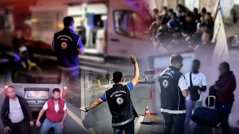Türkiyədə 52 miqrant qaçaqmalçısı və 666 qeyri-qanuni miqrant saxlanıldı