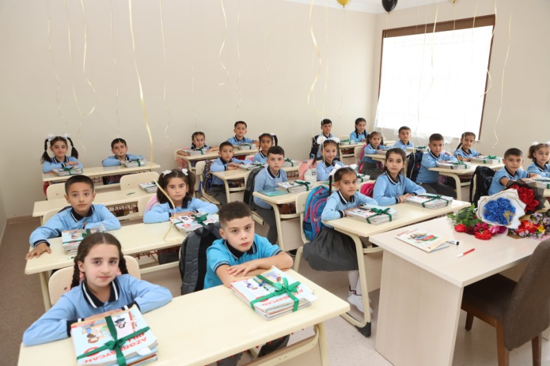 Naxçıvanda bu il 3 822 şagird birinci sinfə gedib