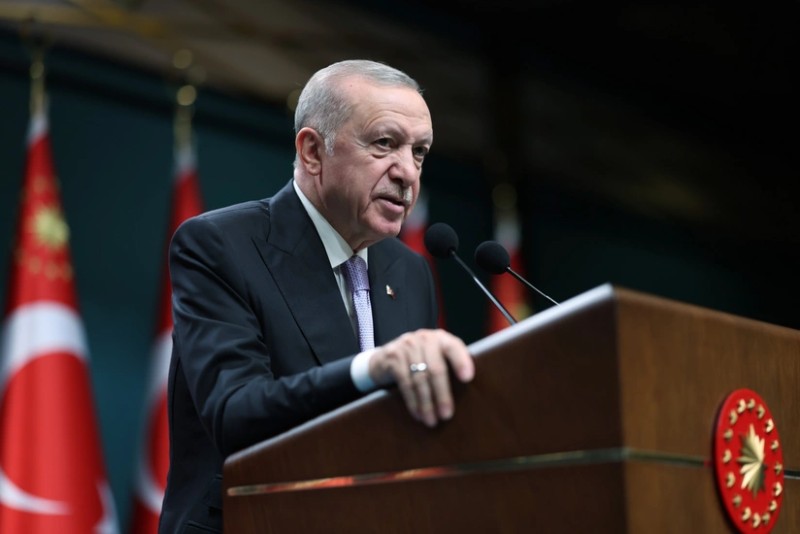 Ərdoğan Azərbaycanı TƏBRİK ETDİ - FOTO