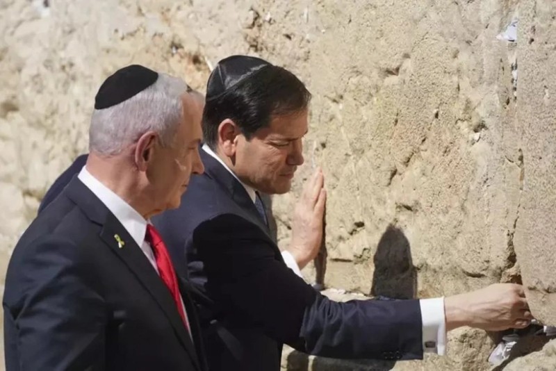 Rubio və Netanyahu Qüdsdə danışıqlar aparır