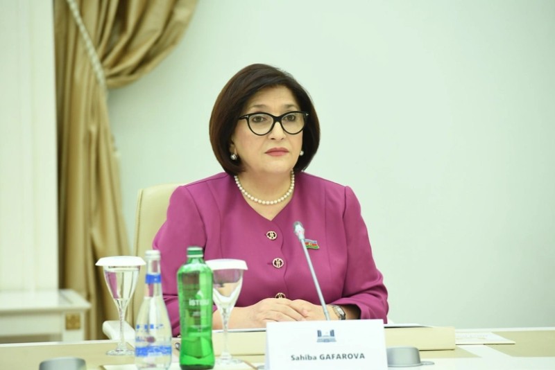 Sahibə Qafarova: Çindən olan parlamentarilərlə əməkdaşlığın daha da gücləndirilməsinə....