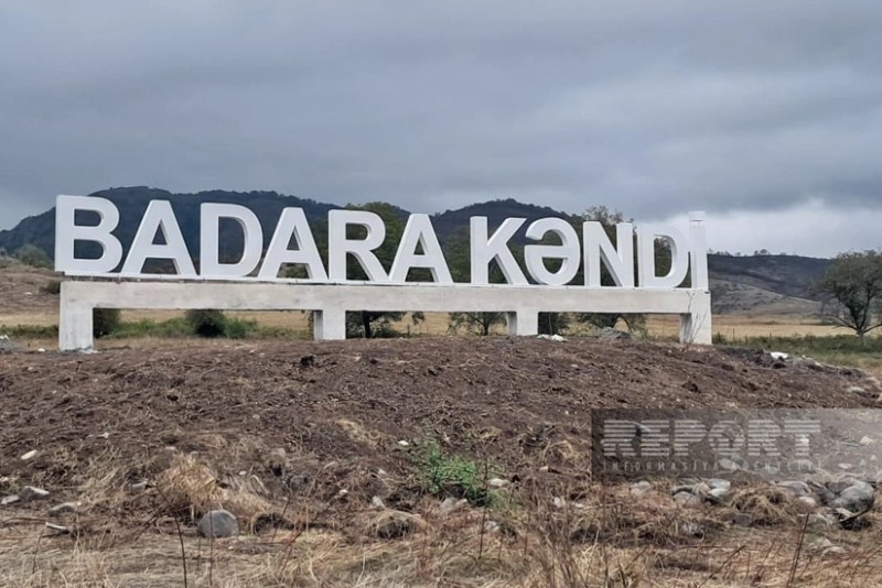 Badara kəndində gələn il 128 evin bərpası planlaşdırılır