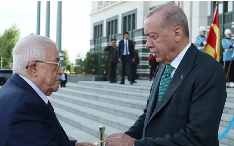 Ərdoğan Mahmud Abbasla görüşdü