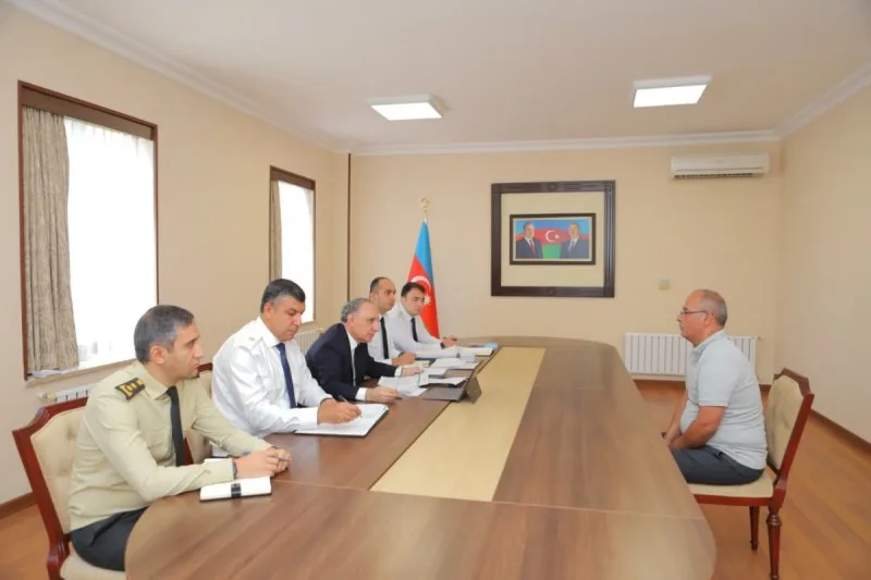 Baş prokuror Naxçıvanda vətəndaşları qəbul edib