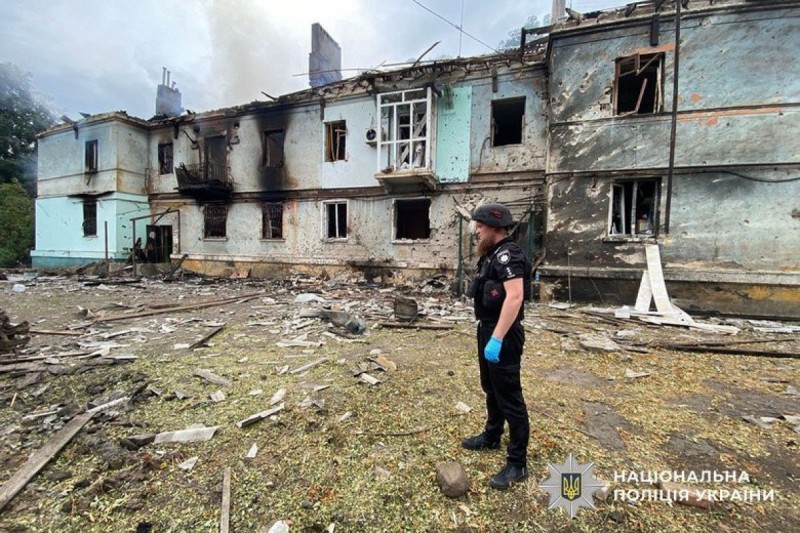 Rusiya ordusu Konstantinovkanı bombaladı - 5 ölü