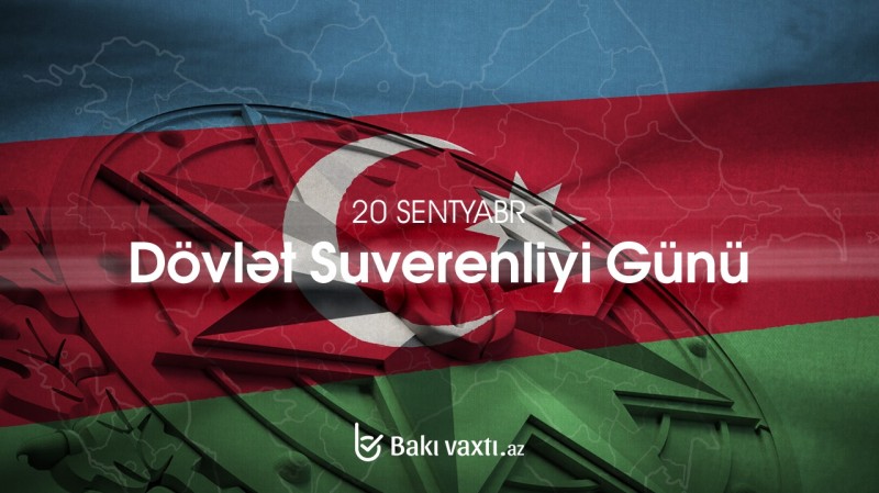 Azərbaycanda Dövlət Suverenliyi Günüdür