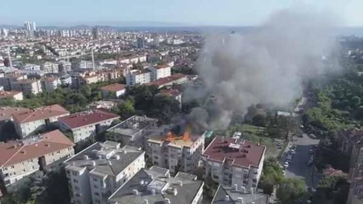 İstanbulda güclü yanğın
