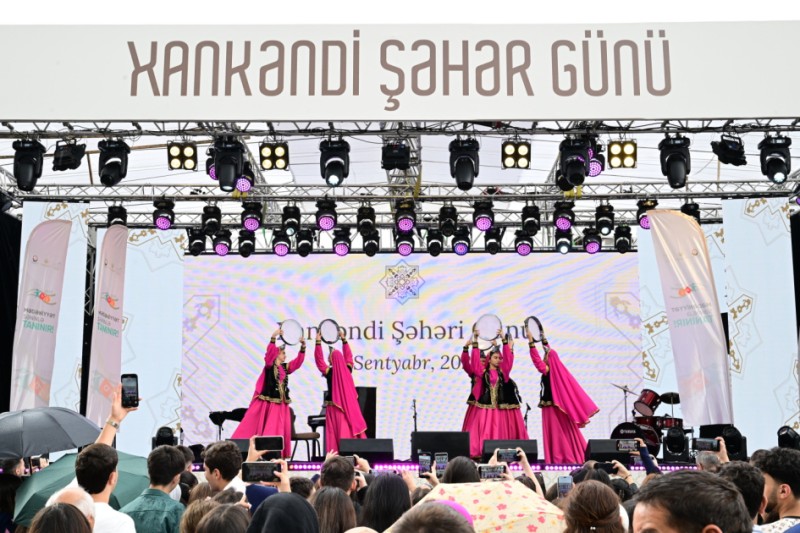 Xankəndidə Uşaq İncəsənət Festivalı qaliblərinin konserti keçirilib - FOTOLAR