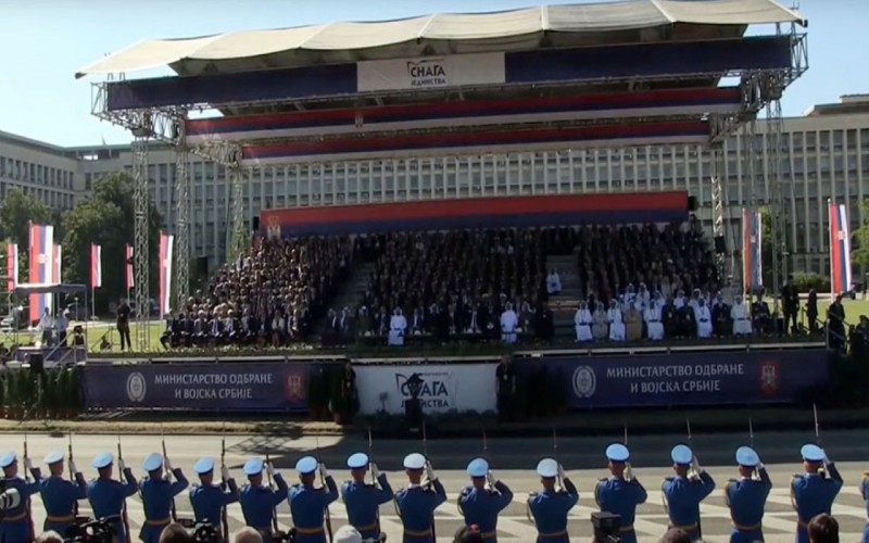 Baş Qərargah rəisi Serbiyaya səfər edib - FOTOLAR