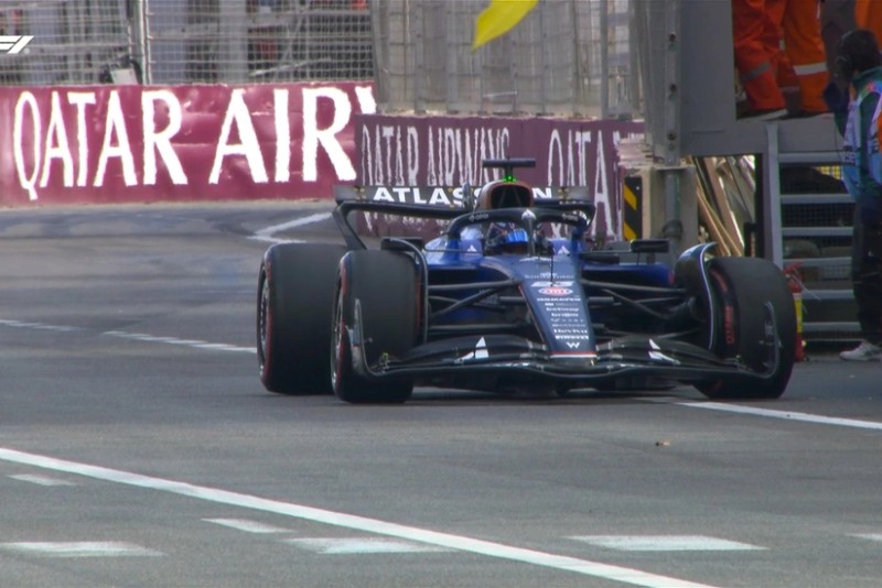 Formula 1: Bakıdakı sıralama turunda qəza baş verib