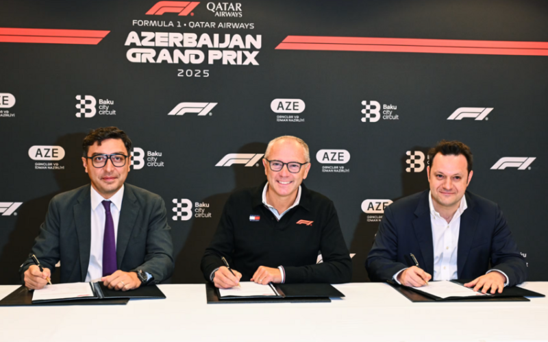 "Formula 1" Azərbaycan Qran-prisi ilə müqavilənin müddətini uzadıb