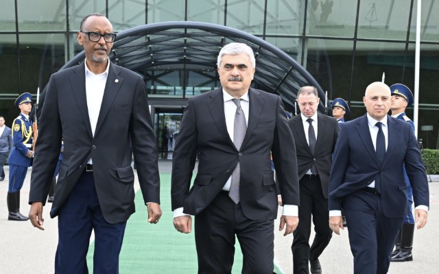 Ruanda Prezidentinin Azərbaycana səfəri BAŞA ÇATDI
