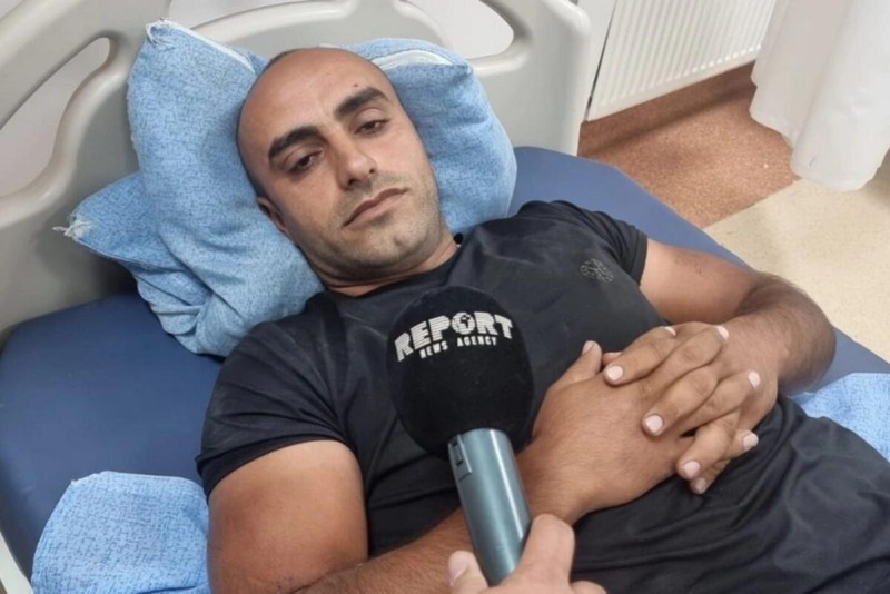 Naxçıvandakı qəzada xəsarət alan sərnişin: Avtobus bir göz qırpımında idarəetməni itirdi