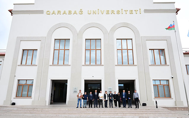 Xankəndi şəhərinə mediatur təşkil olunub - FOTOLAR