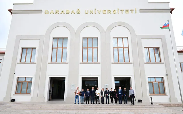 Xankəndi şəhərinə mediatur təşkil olunub - FOTOLAR