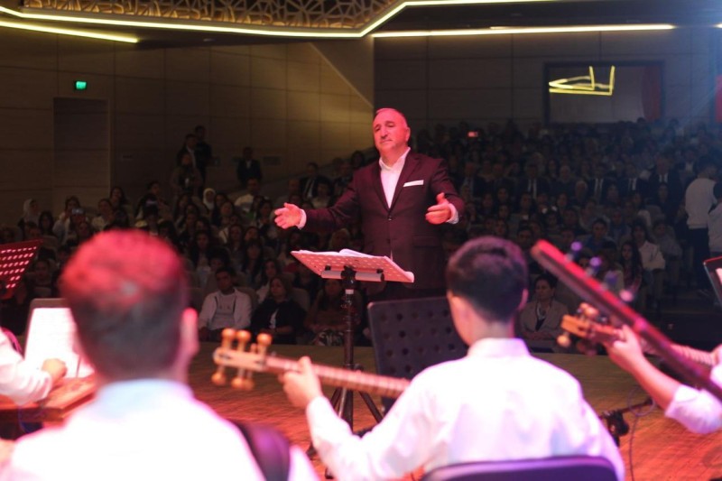 Sumqayıtda “Üzeyir Hacıbəyli və musiqi mirası” konserti keçirilib - FOTOLAR