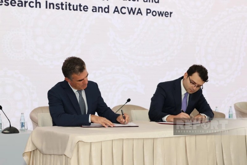 ADSEA və ACWA Power şirkəti ilə anlaşma memorandumu imzalayıb