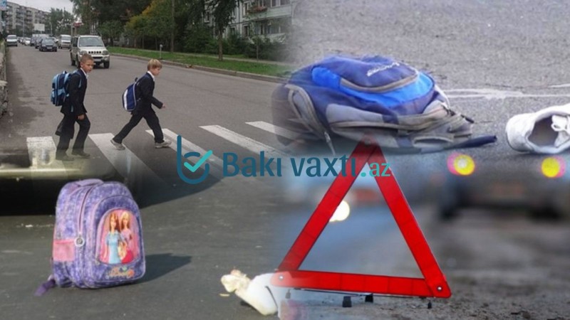 Məktəbli qəzaları artır: Sürücülər sürət həddinə əməl etmirlər - Səbəb təkcə budur?