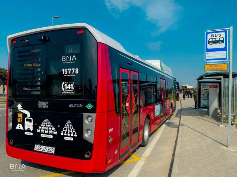 Azərbaycanda yeni avtobus marşrutu fəaliyyətə başlayır