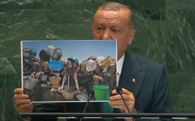 Ərdoğan Qəzzanın səsi olmaq üçün BUNU ETDİ - FOTO/VİDEO