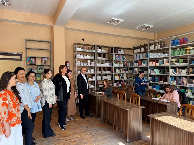 Pedaqoji Universitetdə yeni oxu zalı yaradıldı - FOTO
