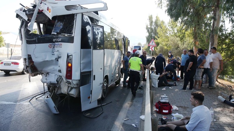 Türkiyədə ağır qəza: 15 nəfər...