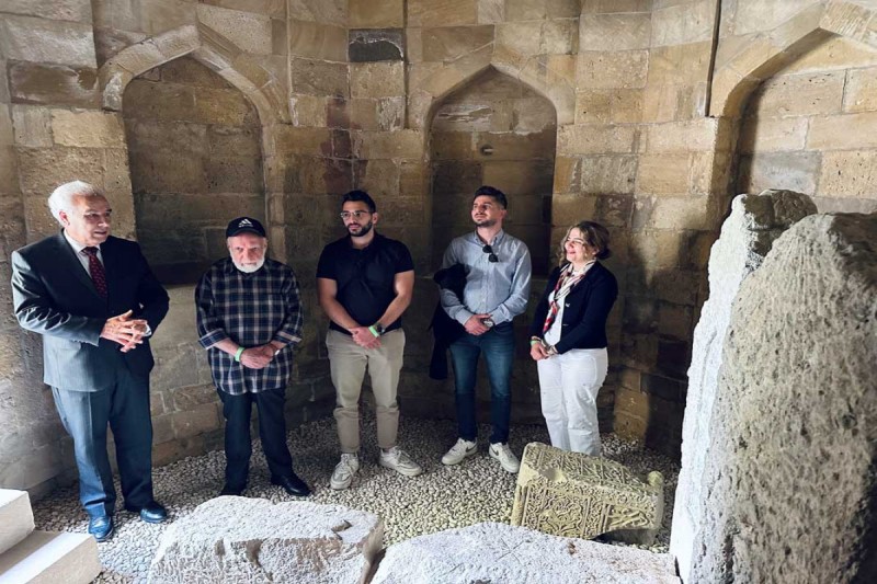 Nəsiminin qohumları Şamaxıda olublar - FOTO