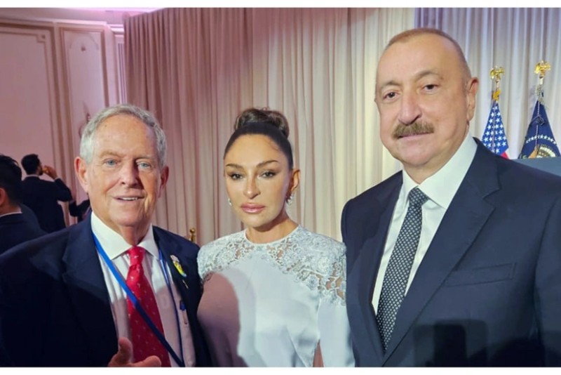 Prezident və xanımı Nyu-Yorkda rəsmi qəbulda  - FOTOLAR