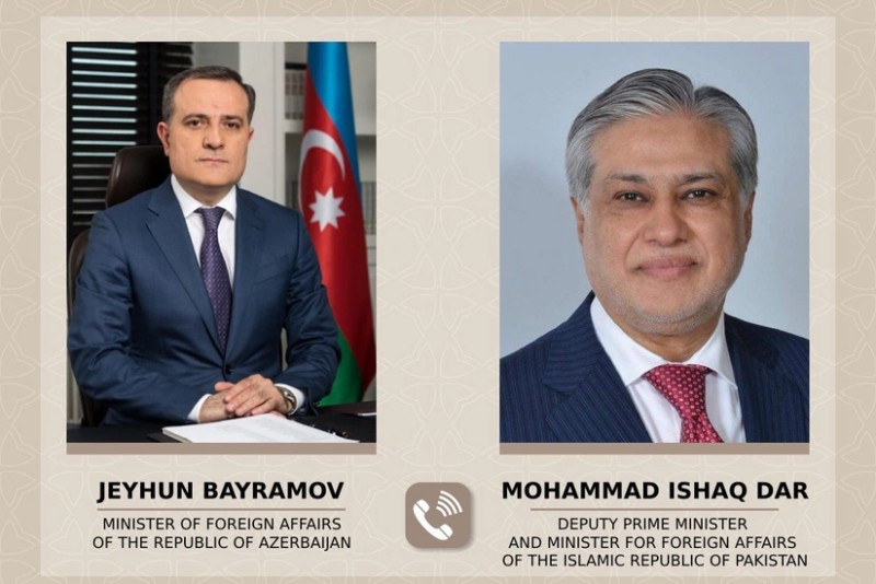 Azərbaycan və Pakistan XİN başçıları arasında görüş olub